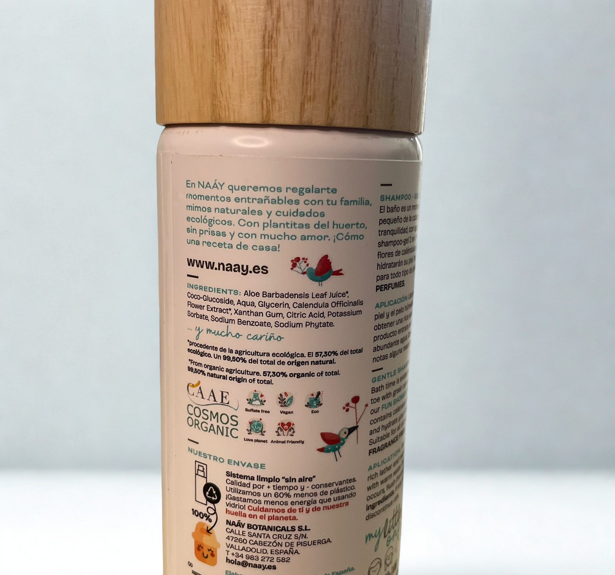 Shampoo de bebé