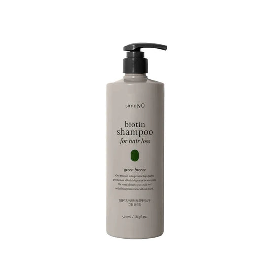 Biotin Shampoo for Hair Loss - Green Breeze